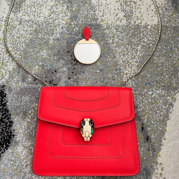 BVLGARI Handbags - BULGARI SERPENTI FOREVER CROSSBODY BAG